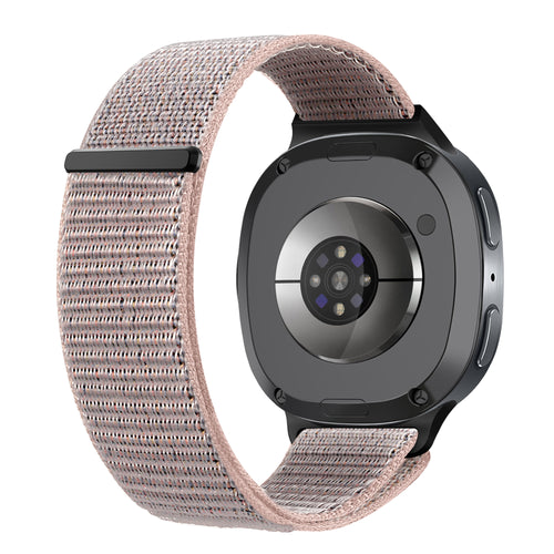 Bracelet nylon Samsung Galaxy Watch 9 - 40mm (rose sable)