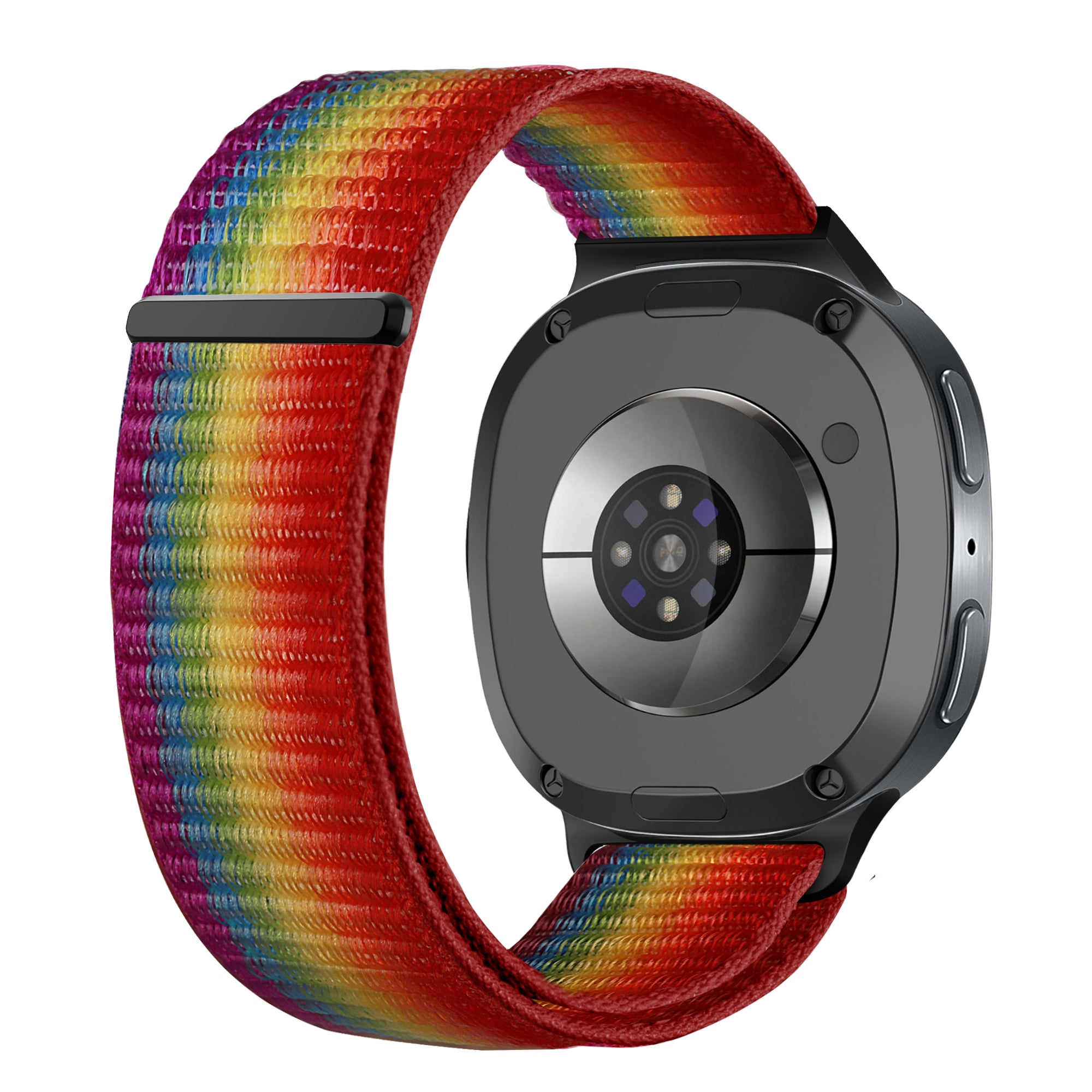 Bracelet nylon Samsung Galaxy Watch 9 - 44mm (arc-en-ciel)