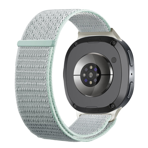 Bracelet nylon Samsung Galaxy Watch 9 - 40mm (cyan clair)