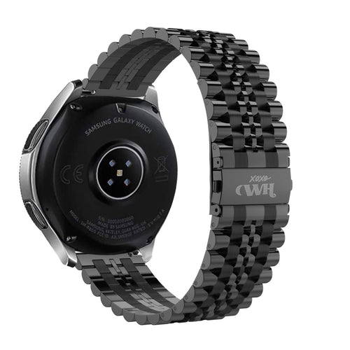 xoxo Wildhearts Samsung Galaxy Watch Active Steel Strap (Black)