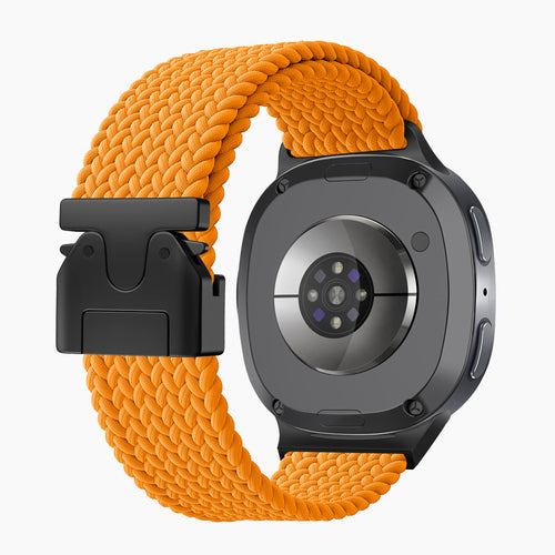 Bracelet tissu avec boucle Samsung Galaxy Watch 8 - 40mm (orange)