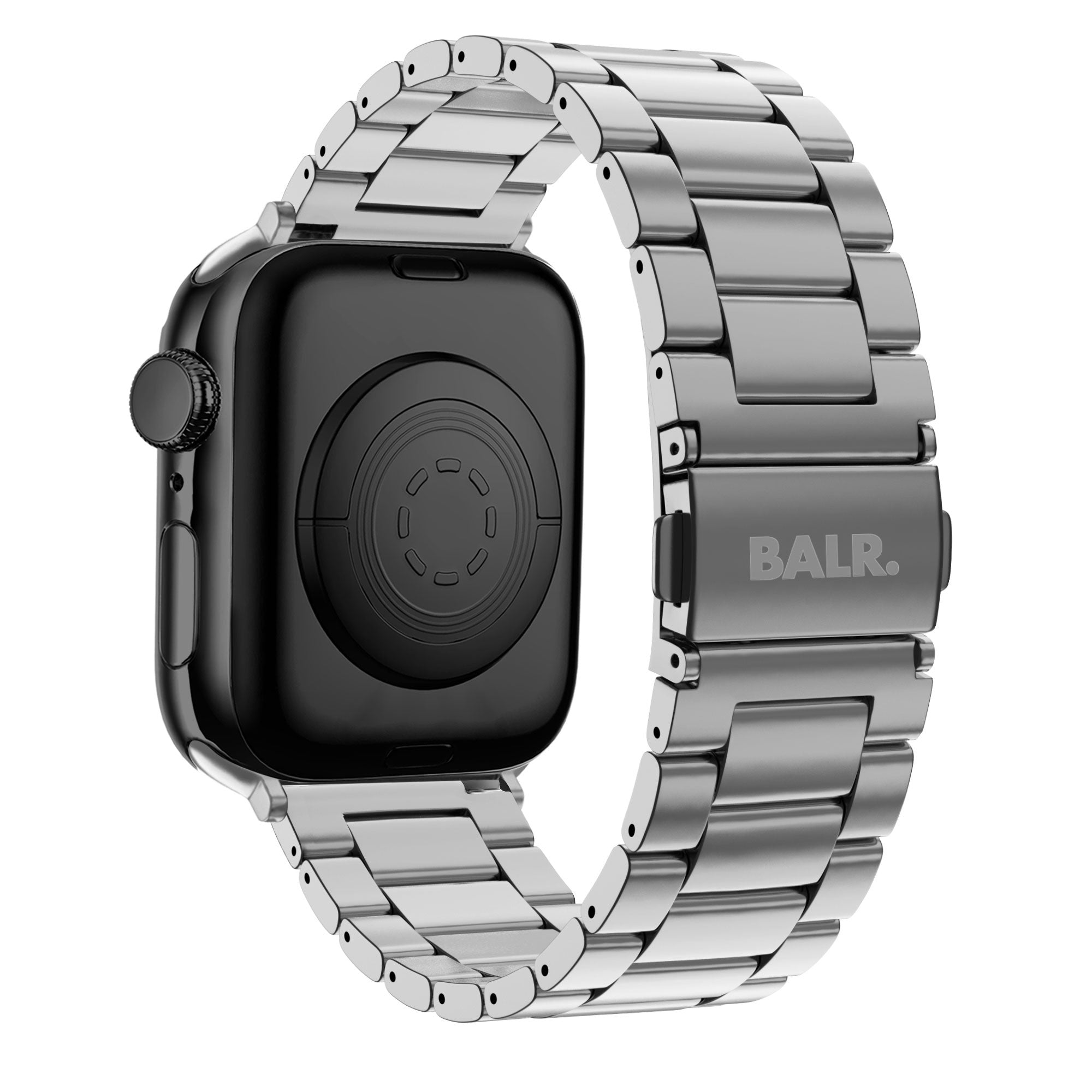 BALR Bracelet acier Apple Watch Ultra (argent)
