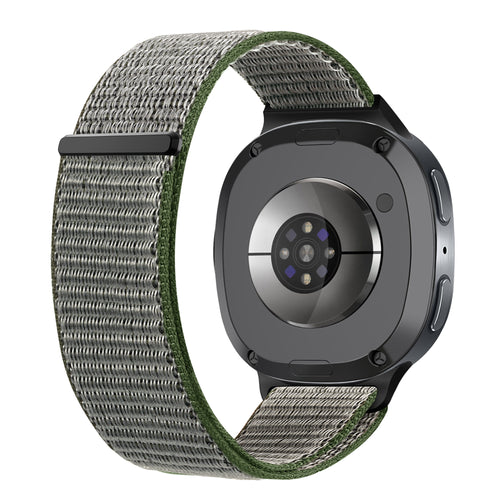 Samsung Galaxy Watch 9 - 40mm Nylon Strap (Olive Green)