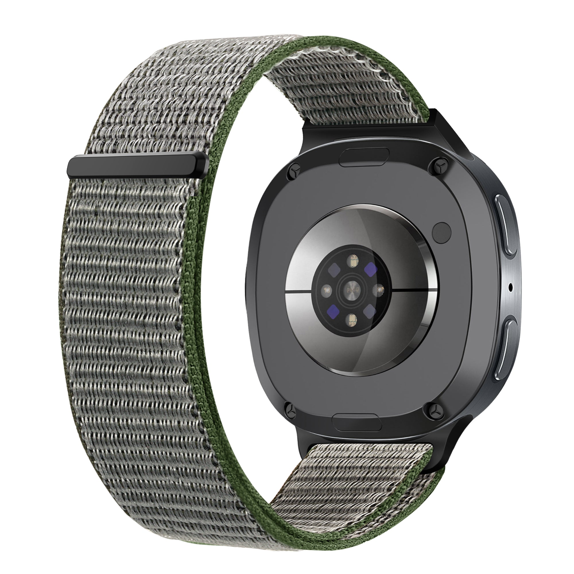 Bracelet nylon Samsung Galaxy Watch 8 Classic (vert olive)