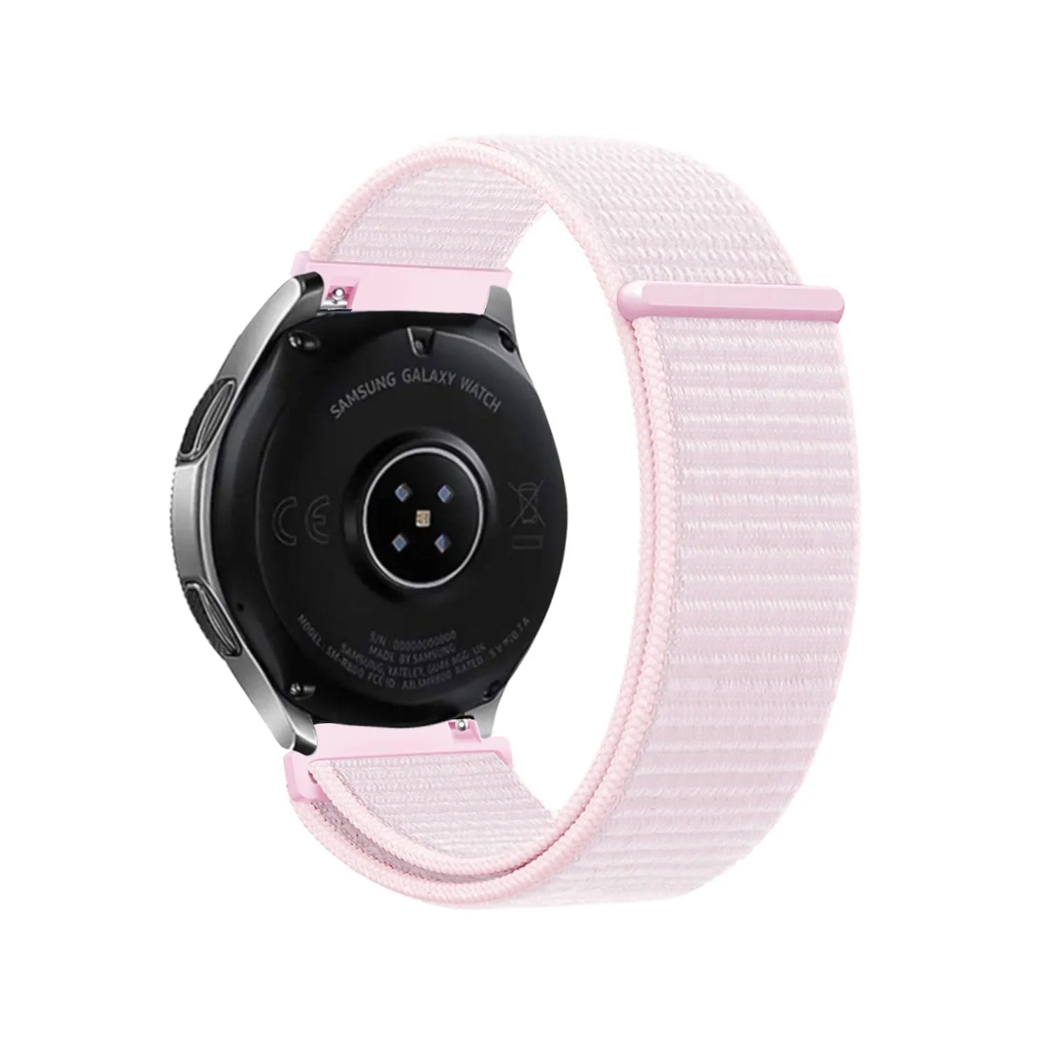 Bracelet nylon Coros Apex 2 (rose clair)