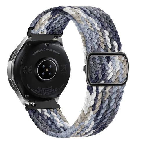 Bracelet tressé réglable Suunto 9 Peak Pro (mandala noir)