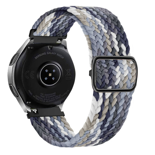 Withings Steel HR Sport Adjustable Braided Strap (Black/White)