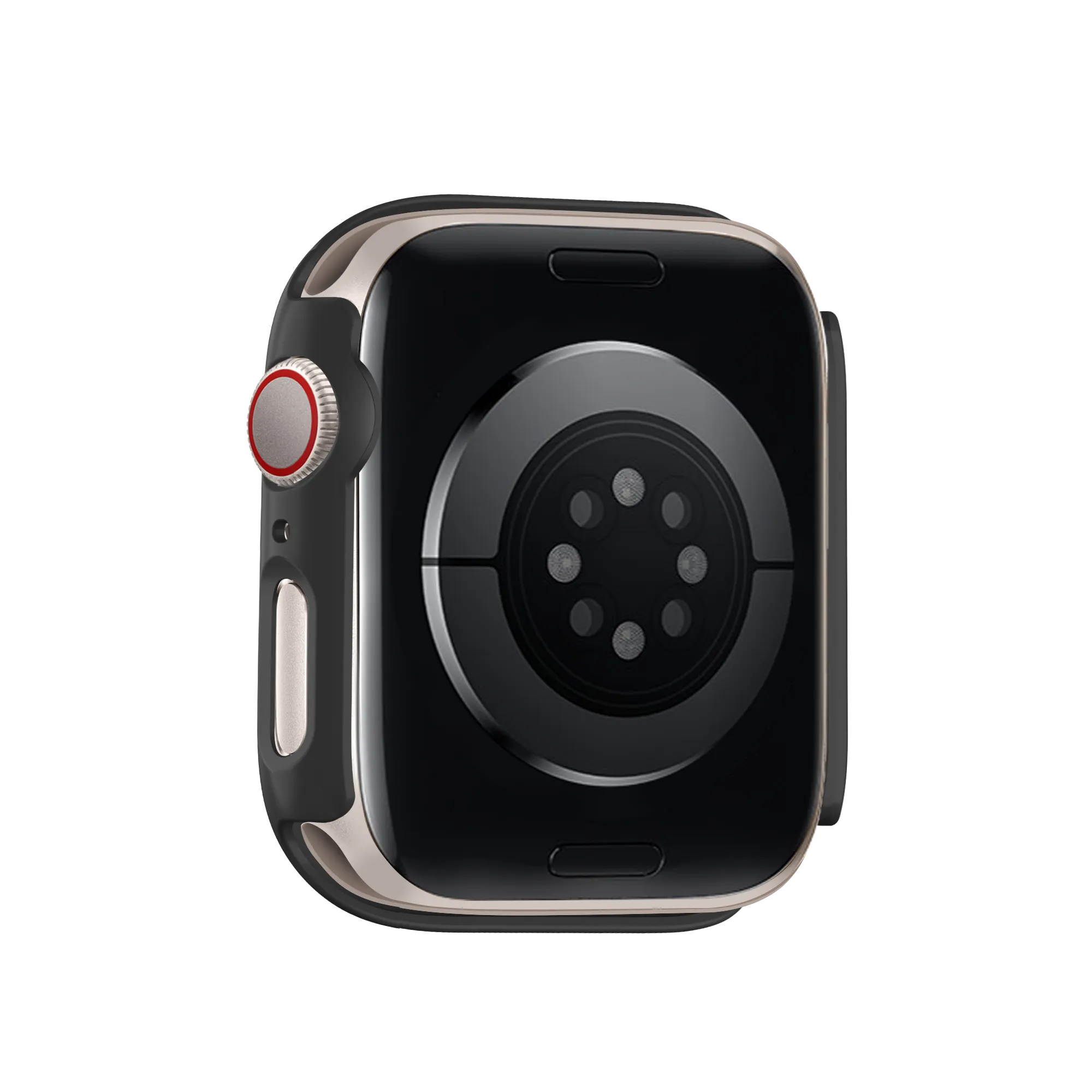 Bandz Apple Watch 10 & 11 PC Case with Glass (Black)