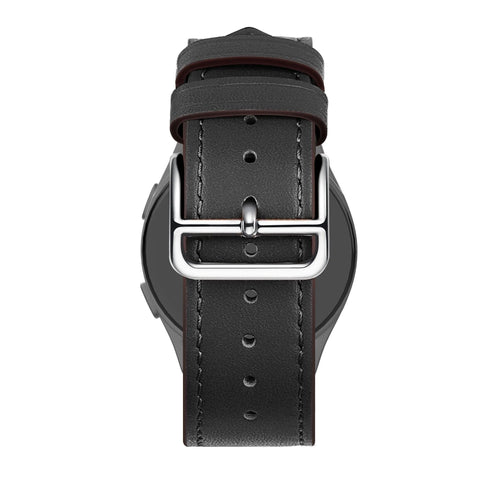 Bandz Suunto Run Leather Strap 'Deluxe' (Black)