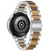 Polar Ignite 3 Steel Resin Strap (Silver/Brown)