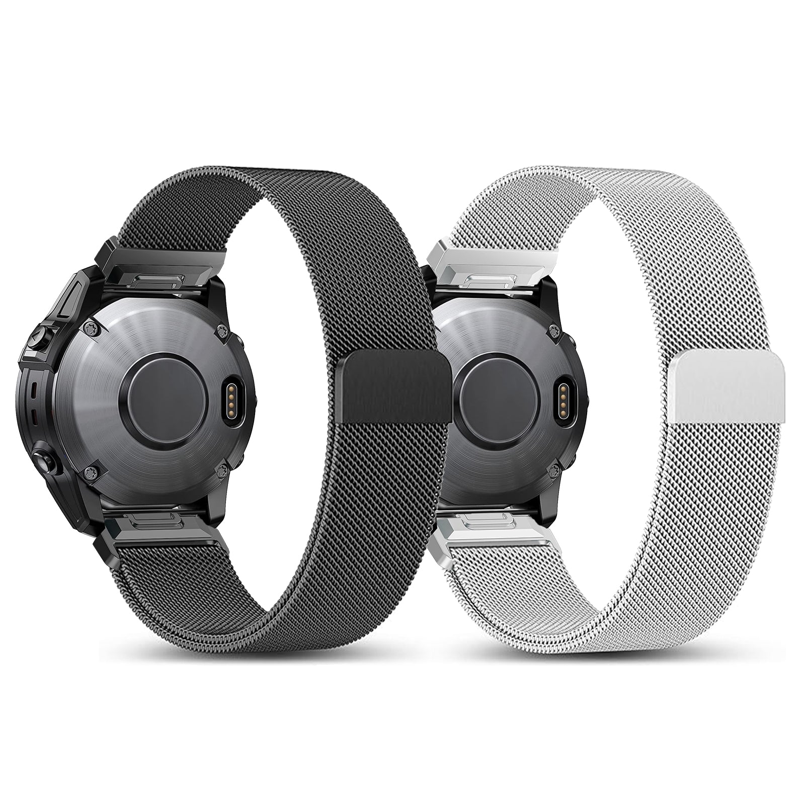 Garmin Descent Mk3i - 51mm Premium Milanese Strap (Silver)