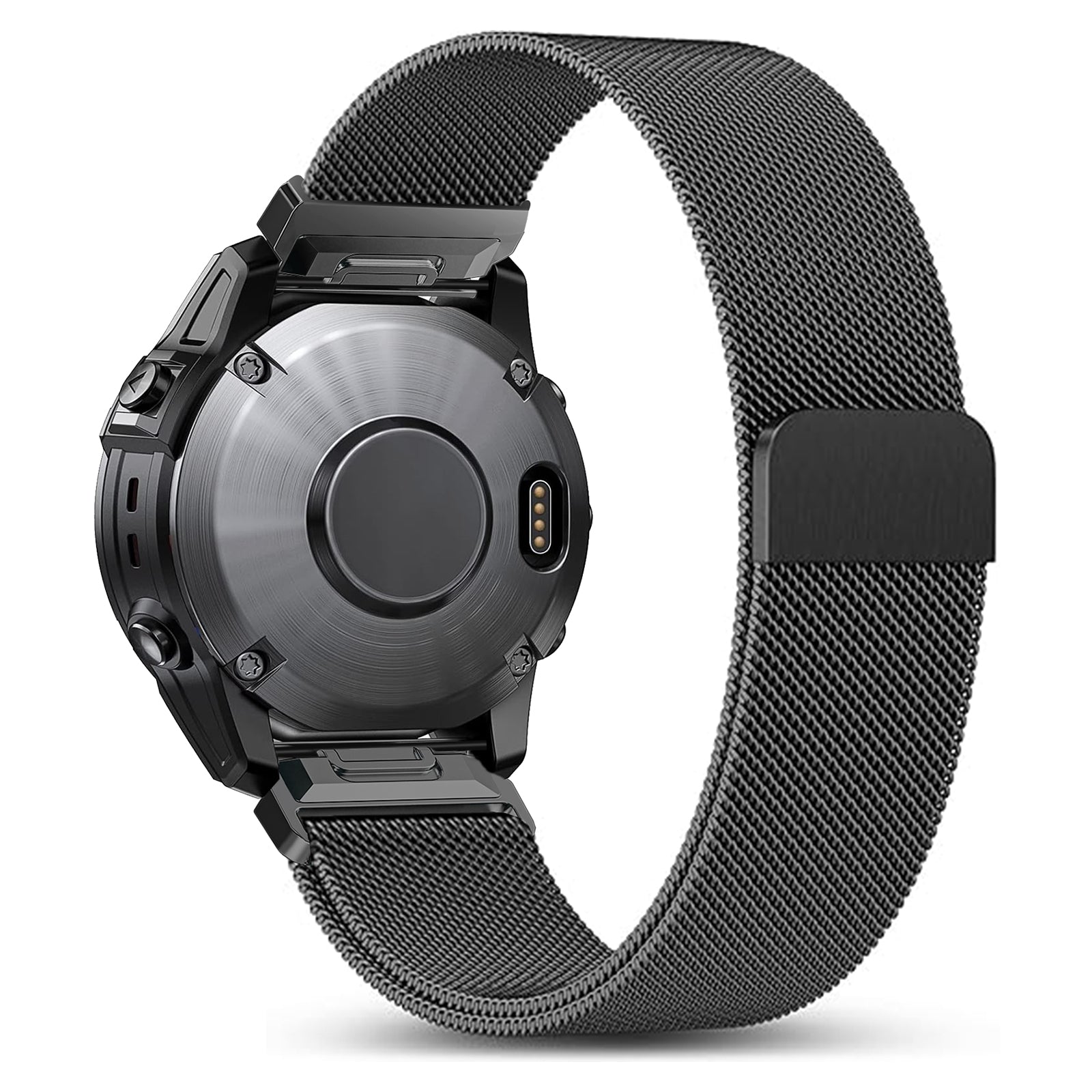 Garmin Forerunner 970 Premium Milanese Strap (Black)