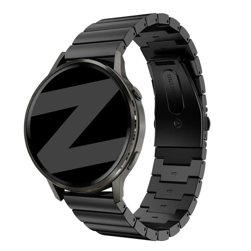 Bandz Garmin Venu 2 Steel Strap 'One Bead' (Black)