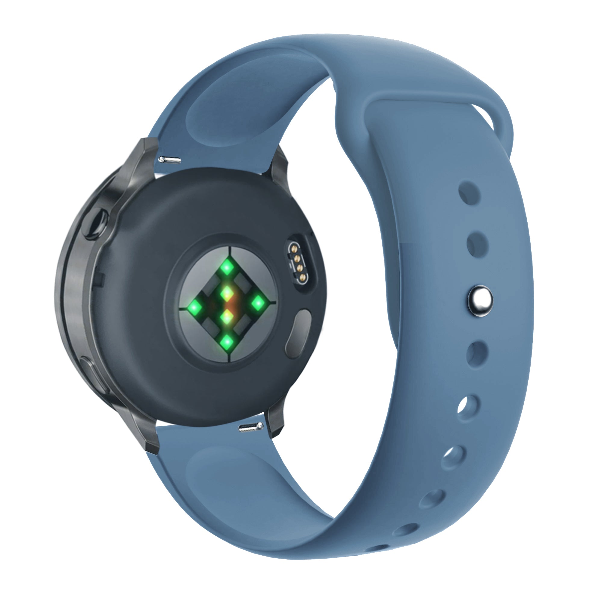 Bandz Bracelet sport 'Deluxe' Garmin Vivomove 3s (bleu-gris)
