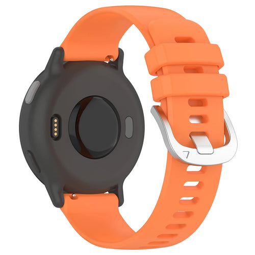 Bracelet silicone classique Garmin Vivomove Trend (orange)