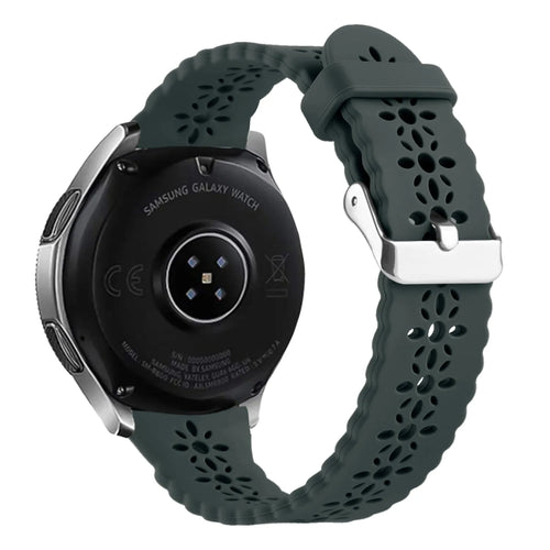 Amazfit GTS 4 Patterned Silicone Strap (Viridian)