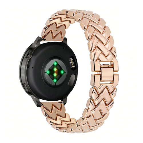 Bandz OnePlus Watch 3 - 43mm Metal Strap 'V-Type' (Rose Gold)