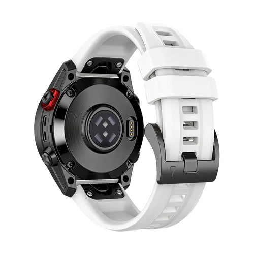 Bandz Garmin Forerunner 935 Silicone Strap 'Classic' (White)