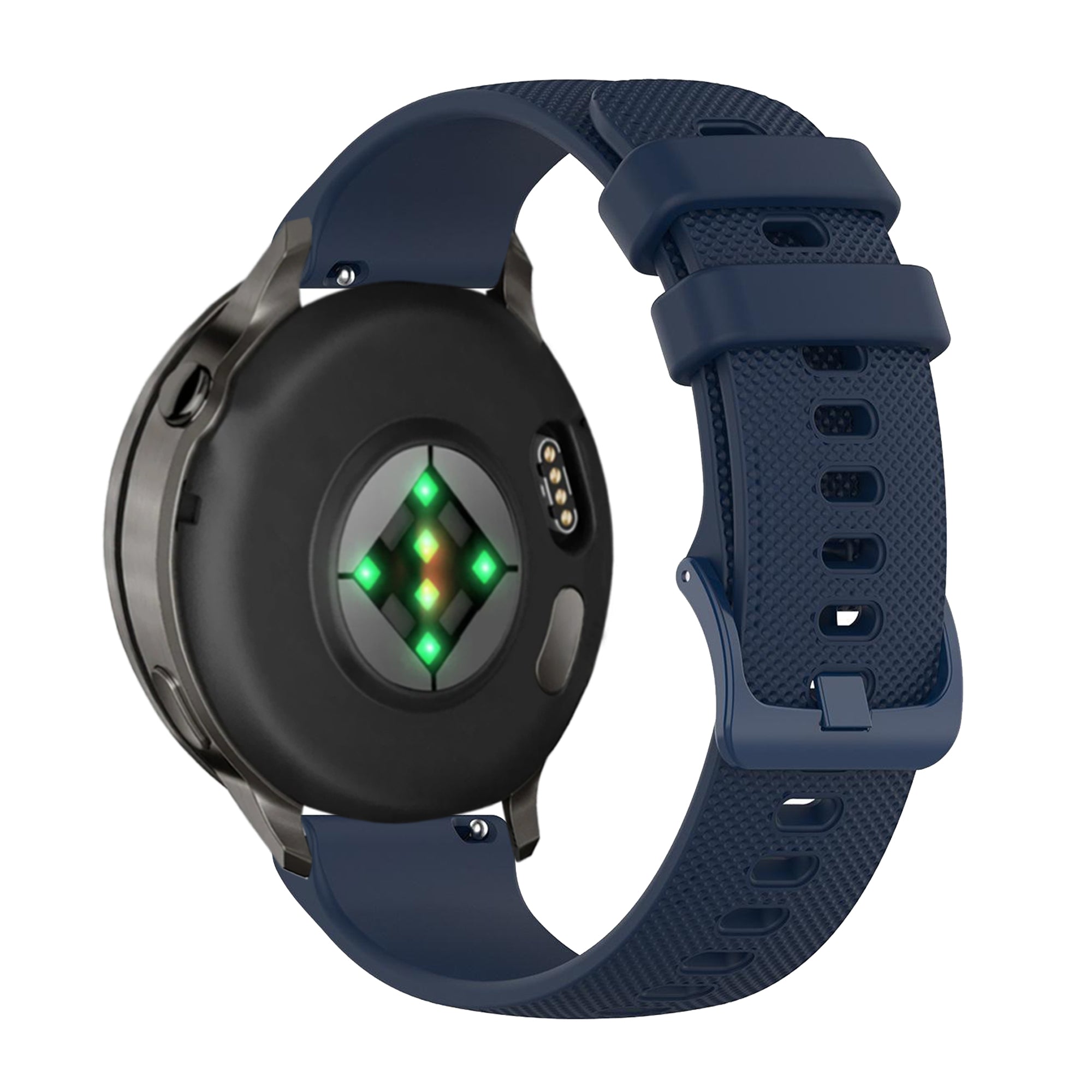 Bandz Bracelet silicone 'Premium' Garmin Venu SQ 2 (bleu foncé)