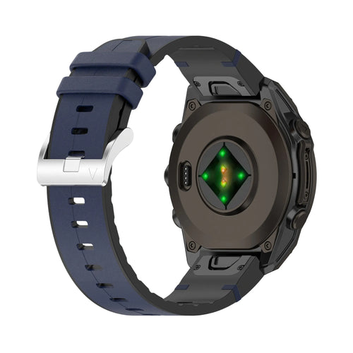 Amazfit T-Rex Ultra 2 Leather Hybrid Strap (Blue)