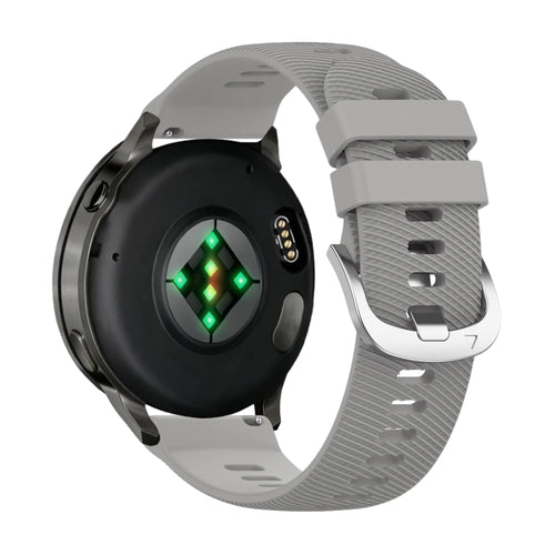 Bandz Garmin Forerunner 255s Silicone Strap 'Deluxe' (Grey)