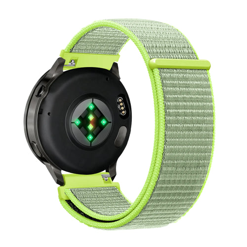 Bandz Bracelet nylon Garmin Venu 3s (jaune fluo)