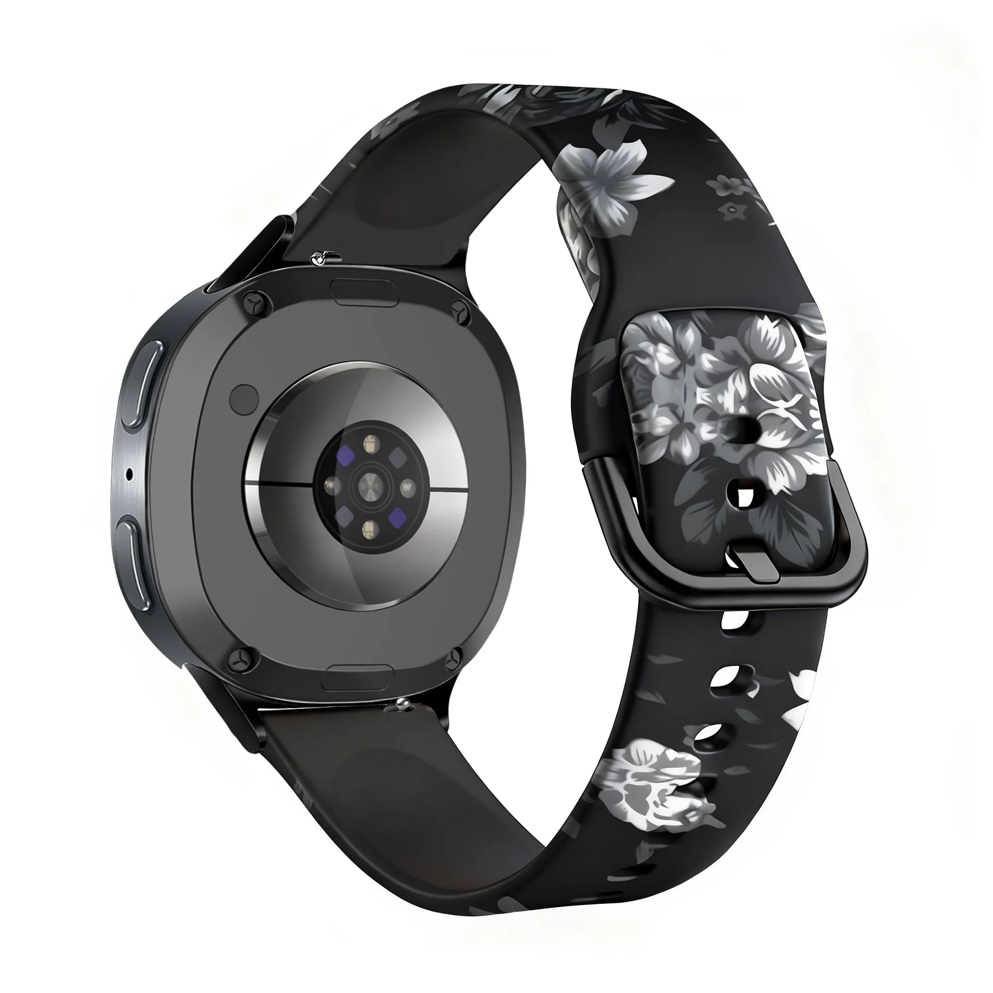 Samsung Galaxy Watch 8 - 40mm Grey Flower Strap