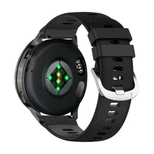 Bandz Bracelet silicone 'Deluxe' Garmin Venu 3s (noir)