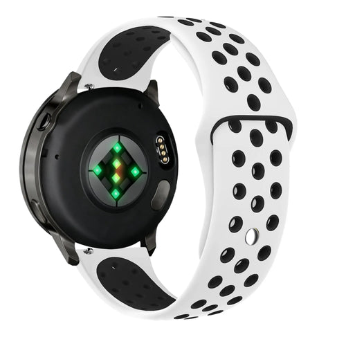 Bandz Garmin Venu 3 Sport Strap 'Deluxe' (White/Black)