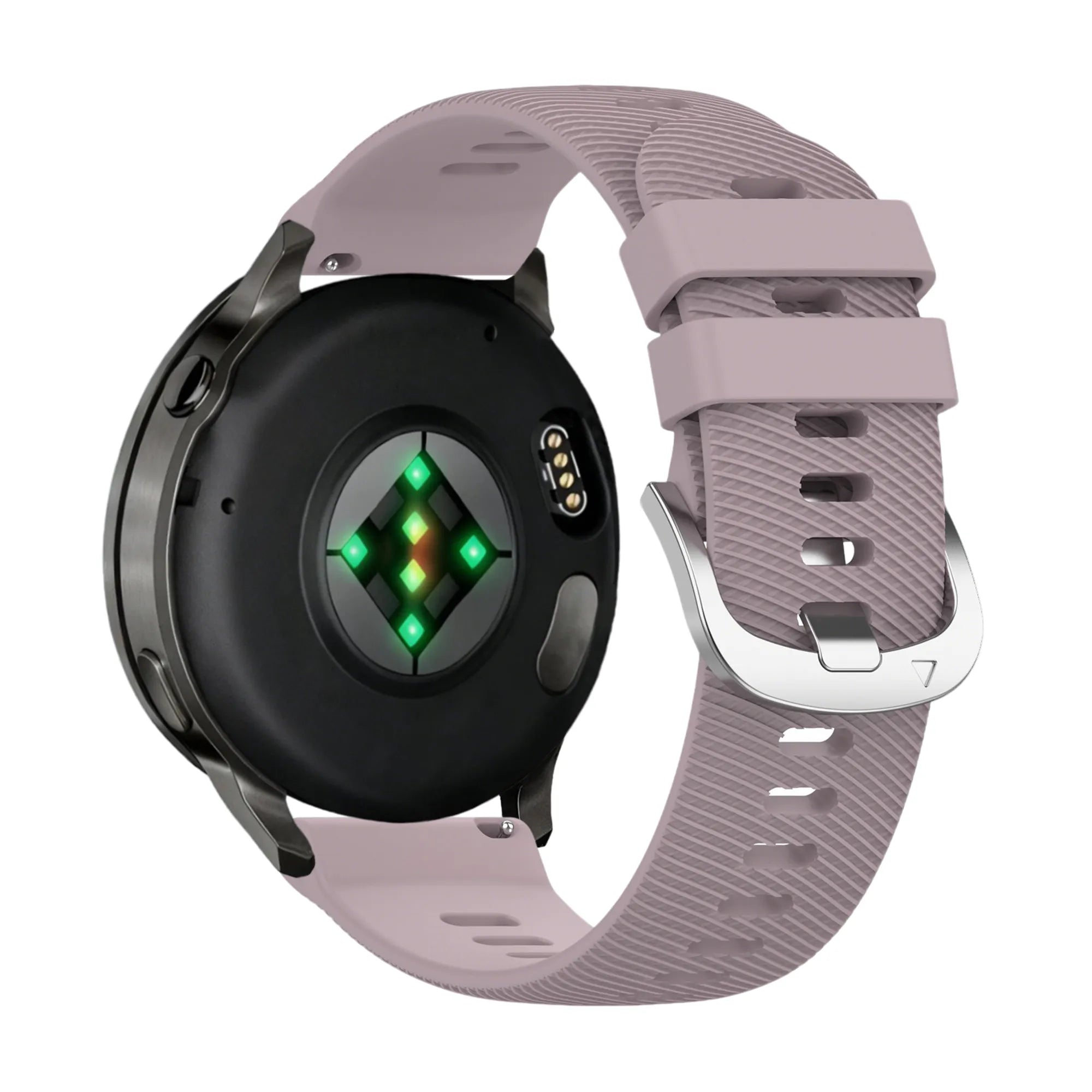 Bandz Garmin Forerunner 265s Silicone Strap 'Deluxe' (Lavender)