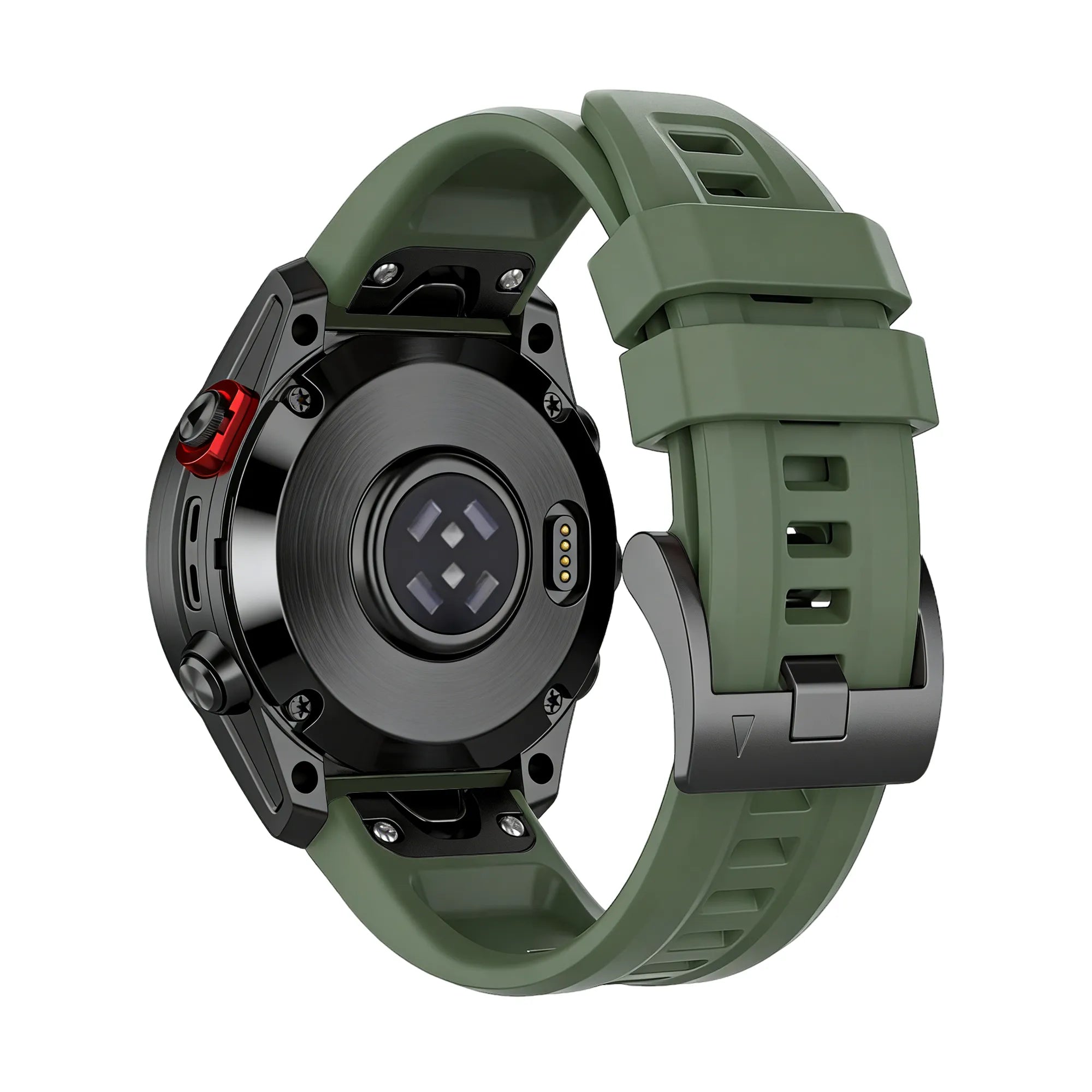 Bandz Garmin Epix Pro (Gen 2) 47mm Silicone Strap 'Classic' (Army Green)