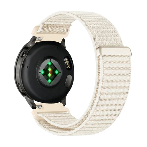 Bandz Garmin Vivomove Trend Nylon Strap 'Wave' (Starlight)