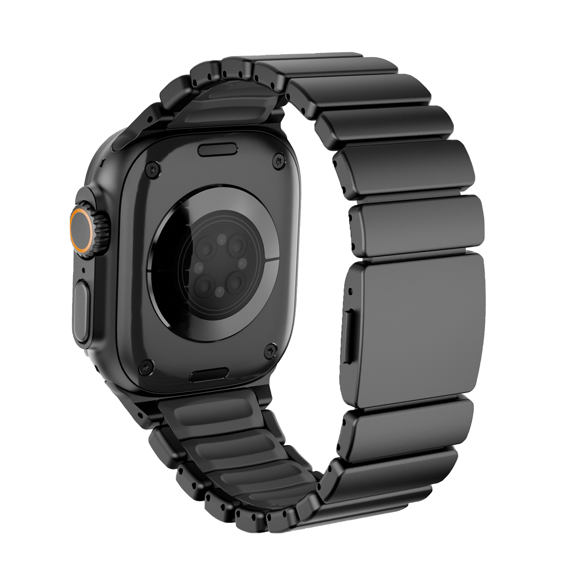 Bandz Bracelet titane 'Hybrid' Apple Watch Ultra (noir)