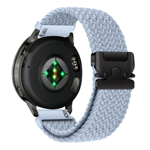 Bandz Garmin Vivoactive 3 Braided Strap 'Parachute' (Light Blue)