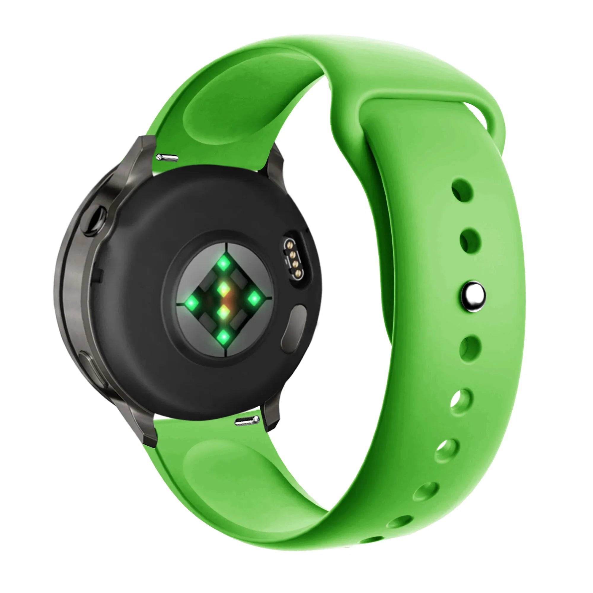 Bandz Garmin Forerunner 265s Sport Strap 'Deluxe' (Green)