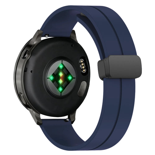 Bandz Garmin Venu 4 - 45mm Silicone Strap with D-Buckle (Dark Blue)