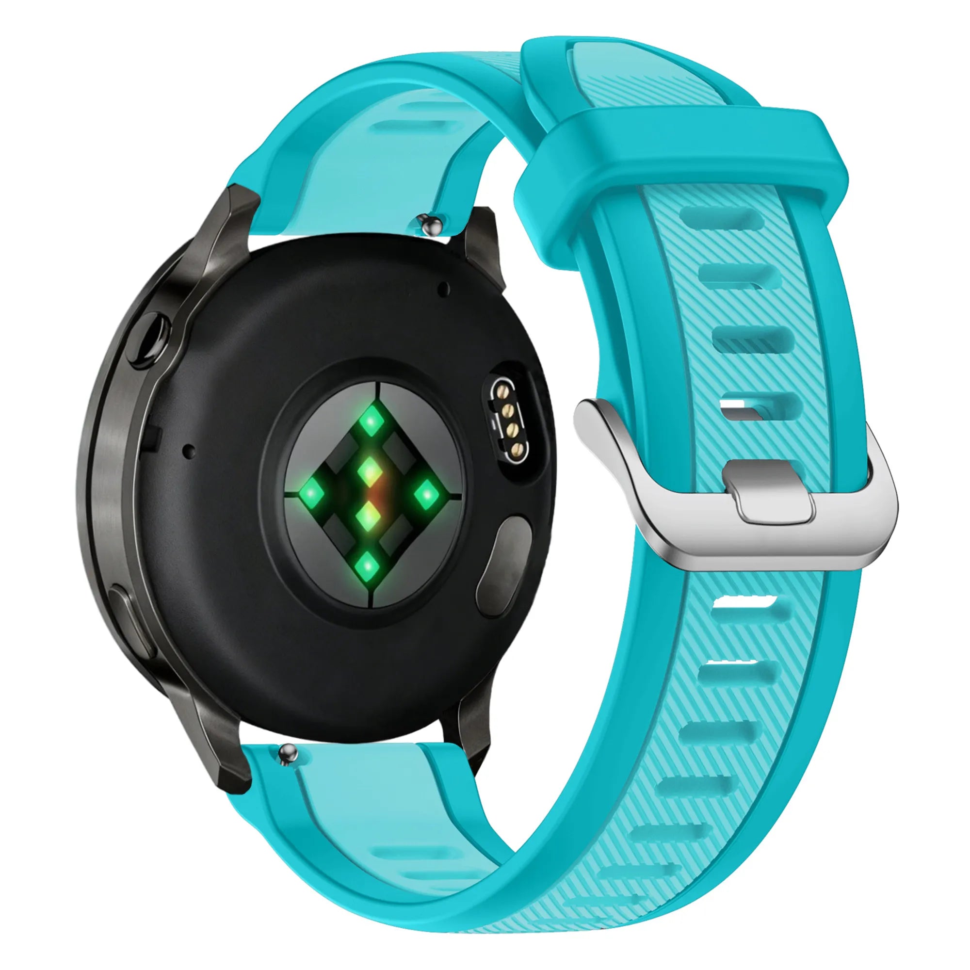 Bandz Bracelet dual sport avec boucle Garmin Forerunner 265 (turquoise)