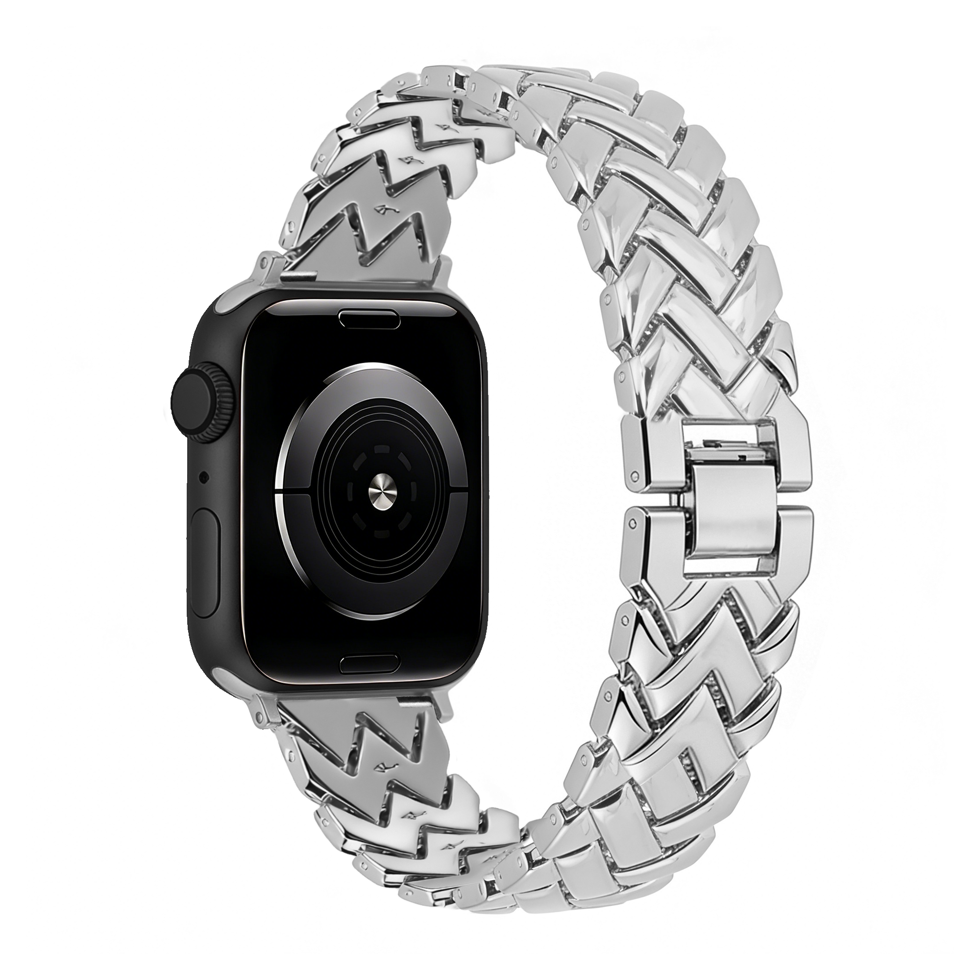 Bandz Bracelet metal 'V-Type' Apple Watch (argent)