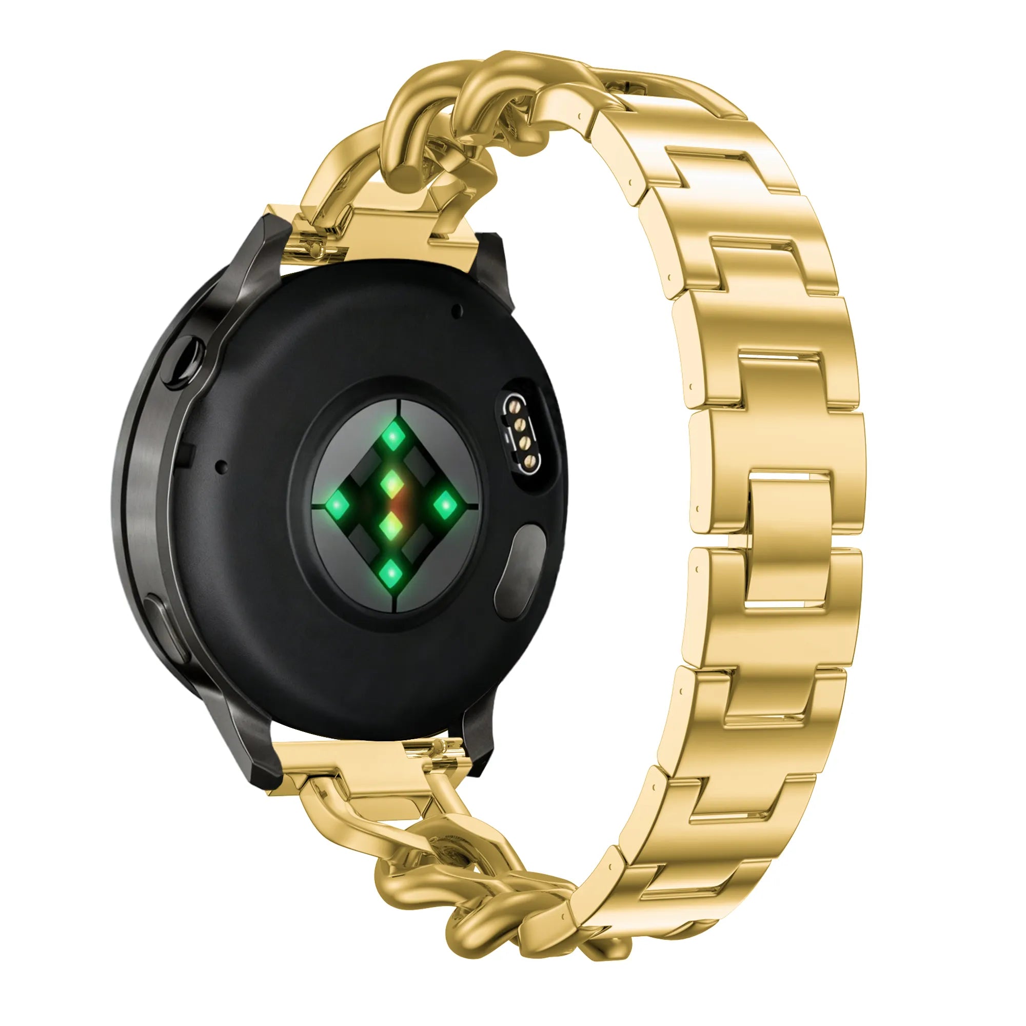 Bandz Huawei Watch 5 - 42mm Metal Strap 'Chains' (Gold)