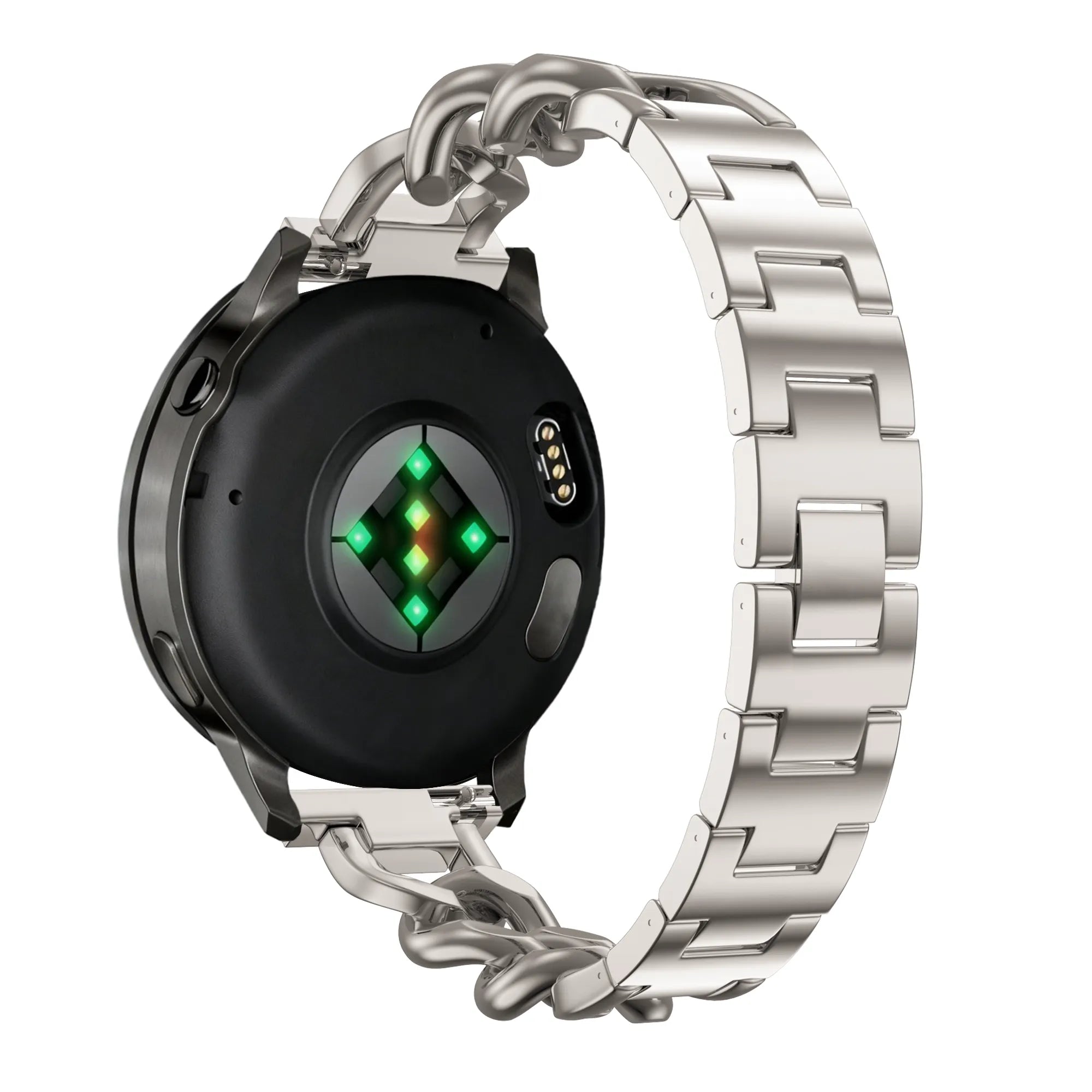 Bandz Oppo Watch X2 Mini Metal Strap 'Chains' (Starlight)
