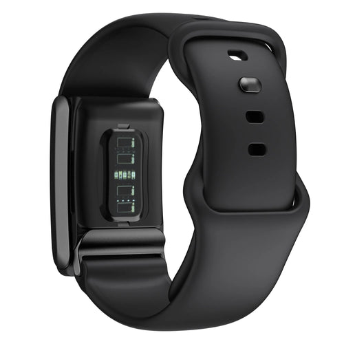 Bracelet silicone compatible avec Whoop 4.0 (noir)