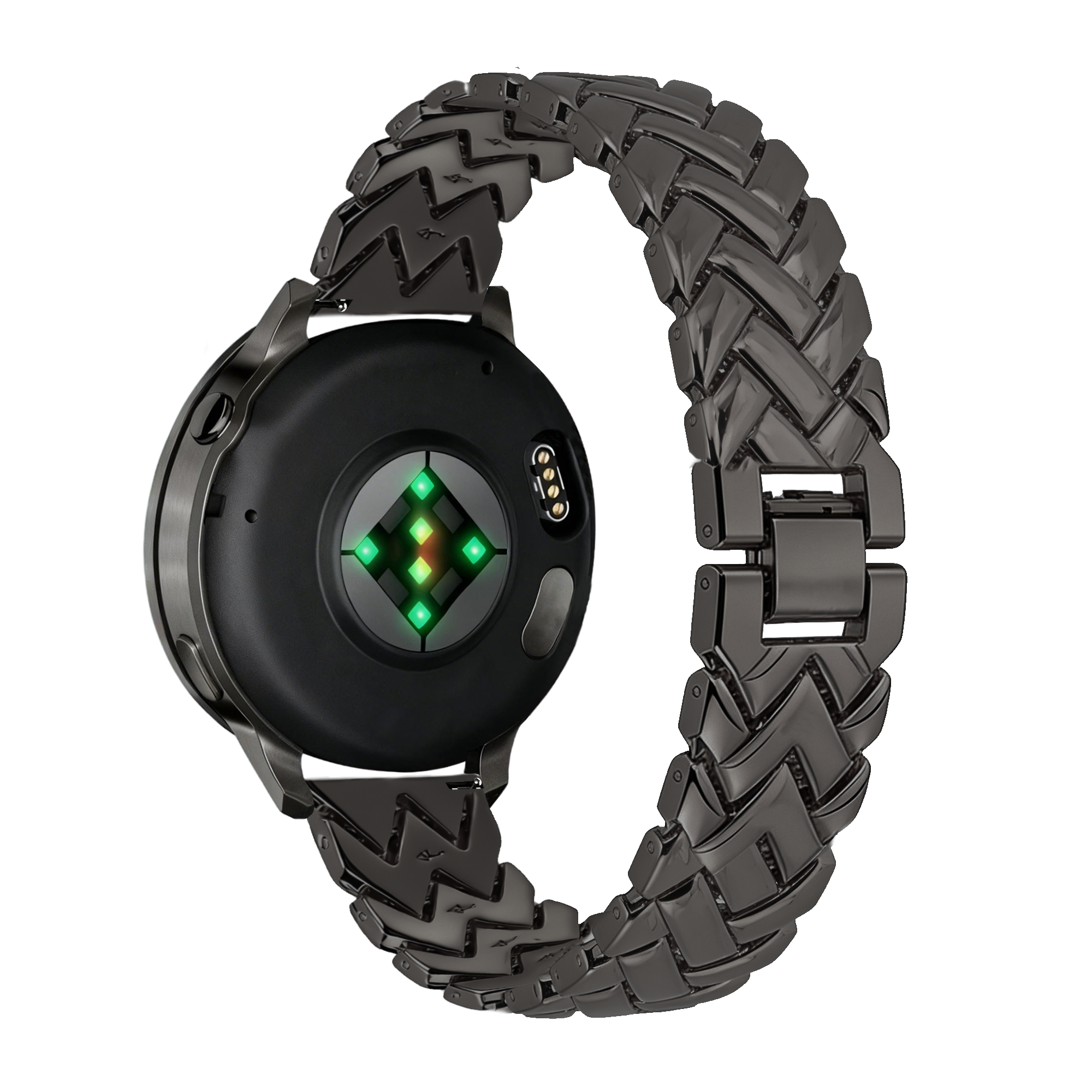 Bandz Bracelet metal 'V-Type' Withings Steel HR - 36mm (noir)