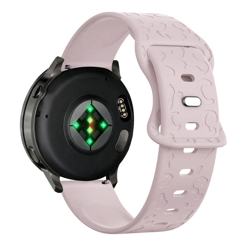 Bandz Garmin Venu 3s Silicone Strap 'Leopard' (Pink)