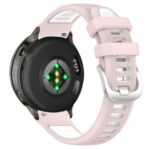 Bandz Garmin Vivomove 3s Sport Strap with Buckle (Pink/White)