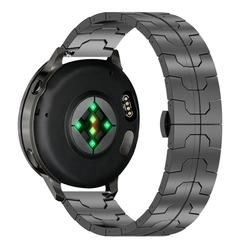 Bandz Garmin Venu 4 - 45mm Steel Strap 'Iron' (Black)