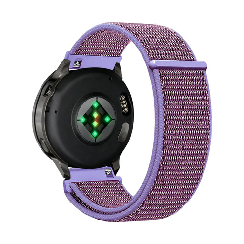 Bandz Garmin Vivomove Trend Nylon Loop Strap (Lilac)