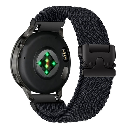 Bandz Garmin Venu 3 Braided Strap 'Parachute' (Graphite)