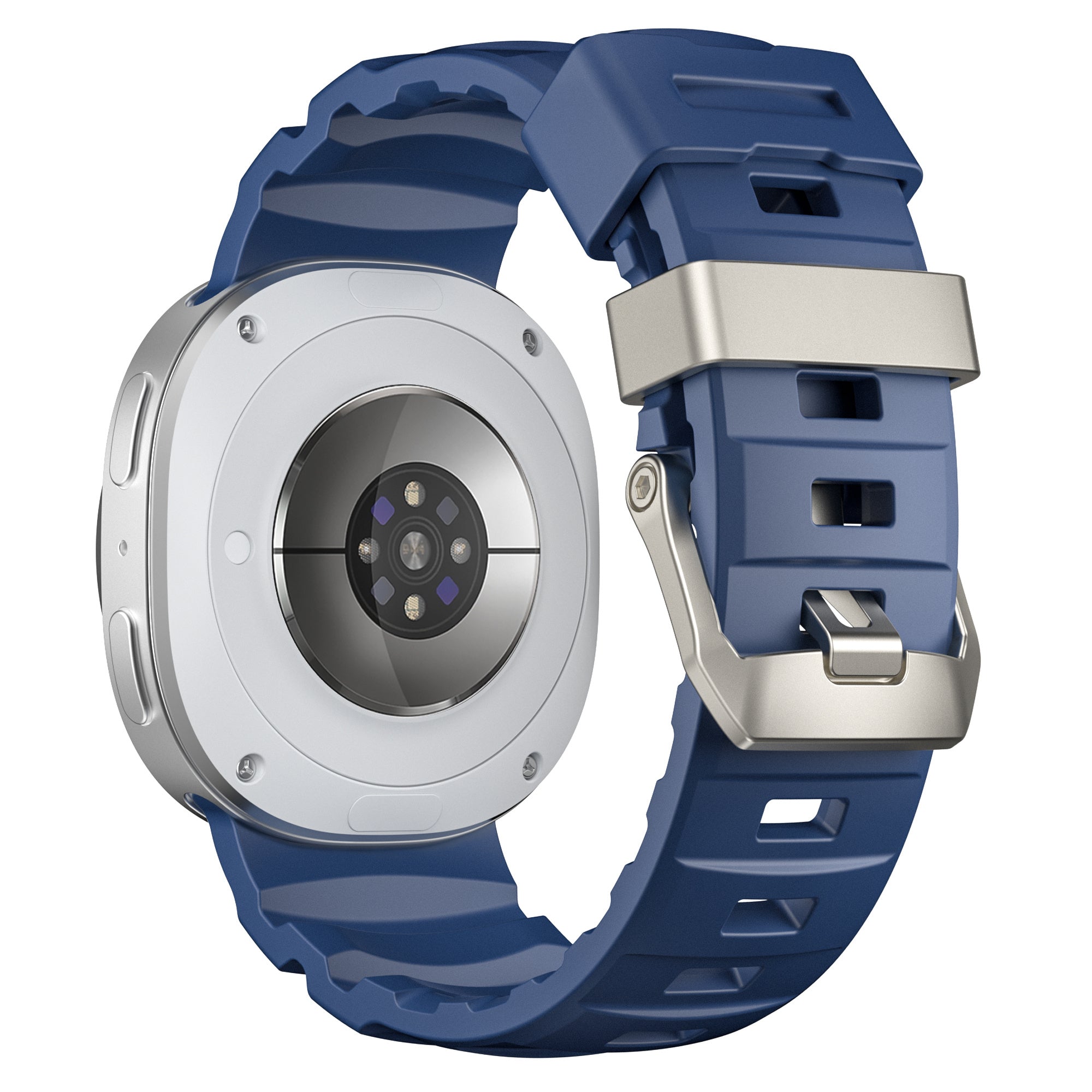Bracelet silicone extreme Samsung Galaxy Watch 9 - 44mm (bleu foncé)