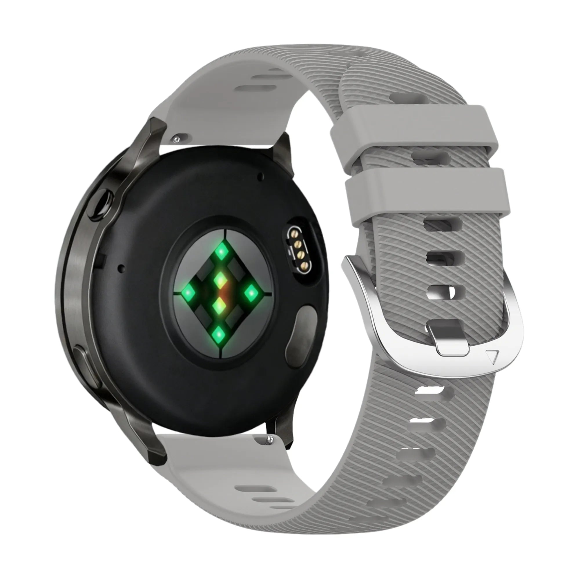 Bandz Bracelet silicone 'Deluxe' Garmin Venu 4 - 41mm (gris)