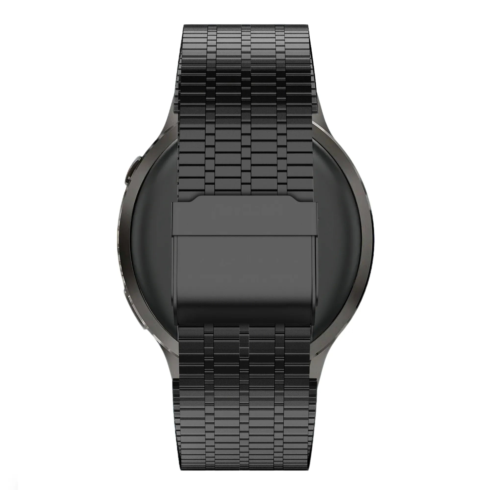 Bandz Bracelet acier ajustable Alpine Garmin D2 Air X15 (noir)